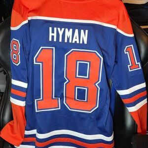 Zach Hyman Edmonton Oilers Womens Large Fanatics NHL Jersey